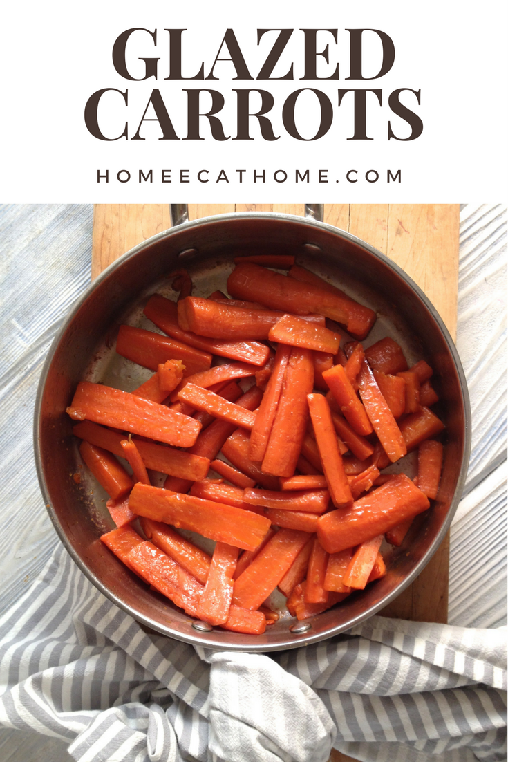Glazed Carrots from homeecathome.com