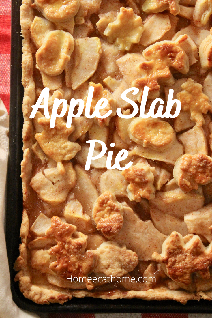 Apple Half Slab Pie